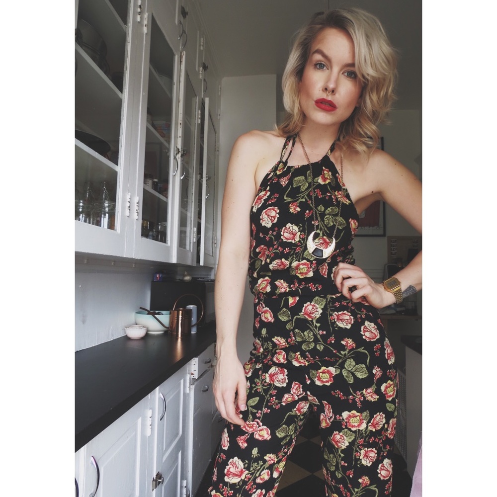 Floral Jumpsuit